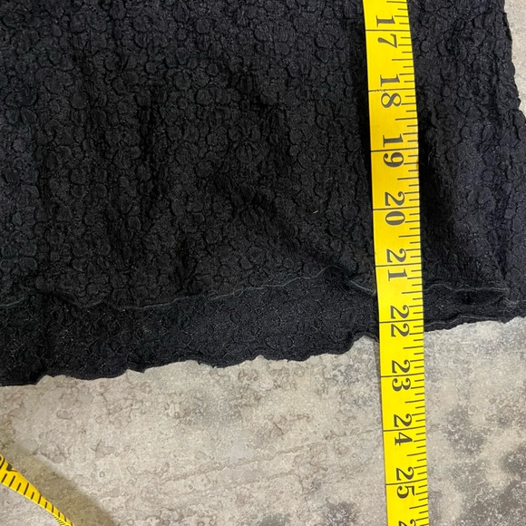 Algo Black 90s/Y2K Floral and Lace Print Tank Top - Picture 4 of 13